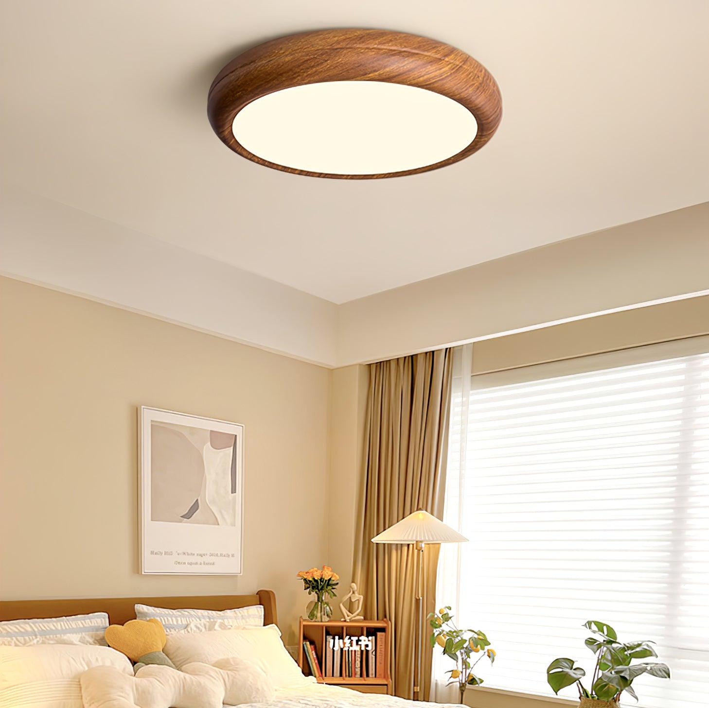 Royallure Flush Mount Ceiling Light, Nordic Round Design with Dimmable Acrylic Shade 6
