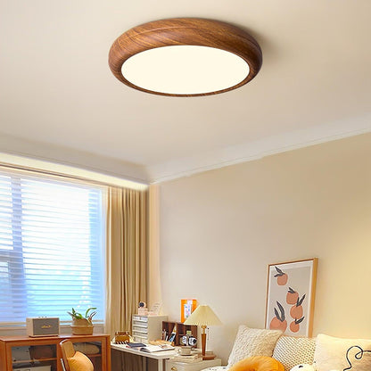 Royallure Flush Mount Ceiling Light, Nordic Round Design with Dimmable Acrylic Shade 8