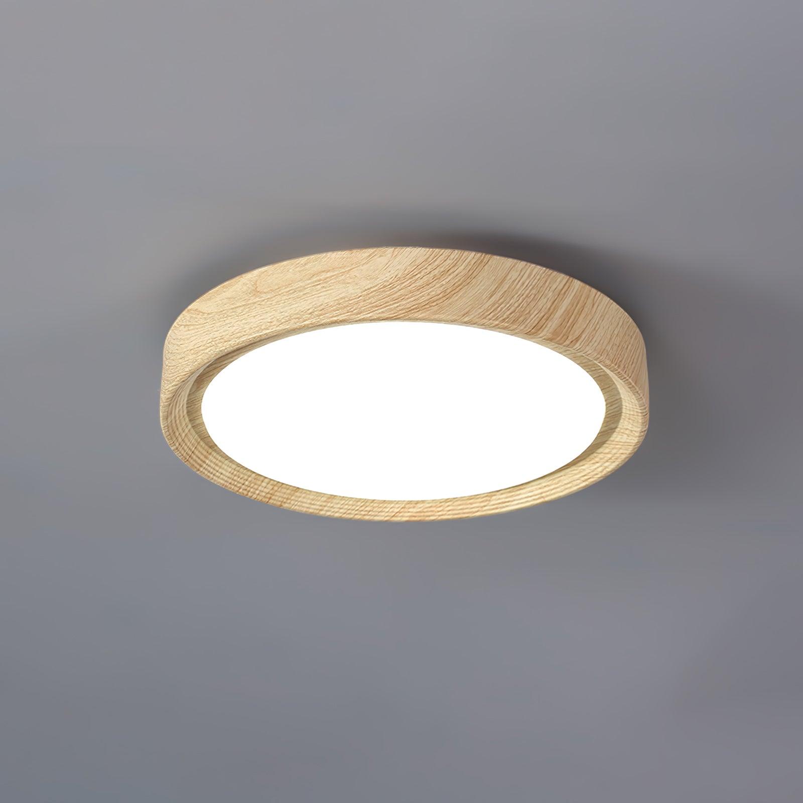 Royallure Flush Mount Ceiling Light, Nordic Round Design with Dimmable Acrylic Shade 9