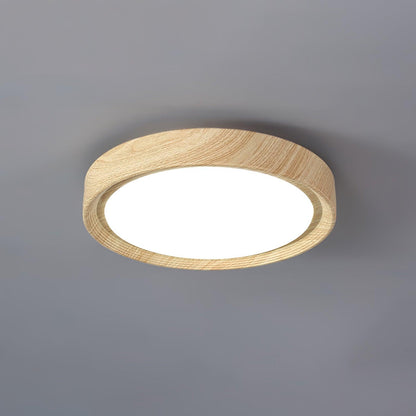 Royallure Flush Mount Ceiling Light, Nordic Round Design with Dimmable Acrylic Shade 9