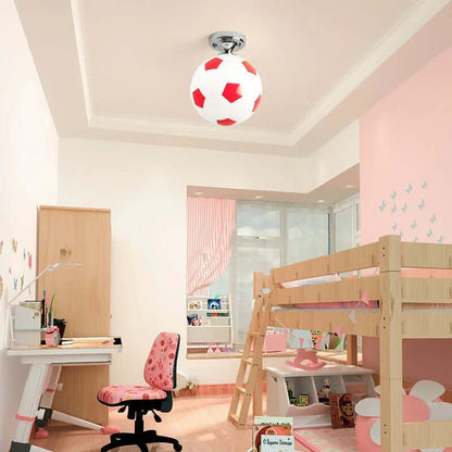 Royallure Football LED Ceiling Light – 15-Inch Fun and Energy-Efficient Fixture for Kids' Rooms and Game Areas 1