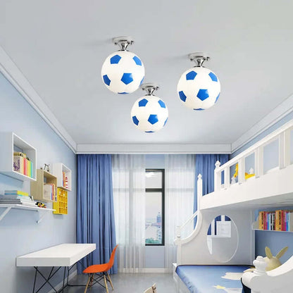 Royallure Football LED Ceiling Light – 15-Inch Fun and Energy-Efficient Fixture for Kids' Rooms and Game Areas 6