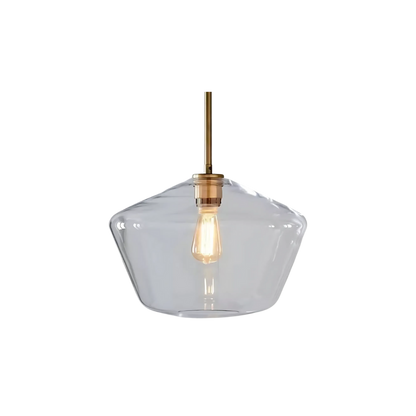 Royallure Glass Pendant Light - Minimalist Nordic Ceiling Light Fixture for Modern Kitchens 0
