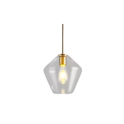 Royallure Glass Pendant Light - Minimalist Nordic Ceiling Light Fixture for Modern Kitchens 1