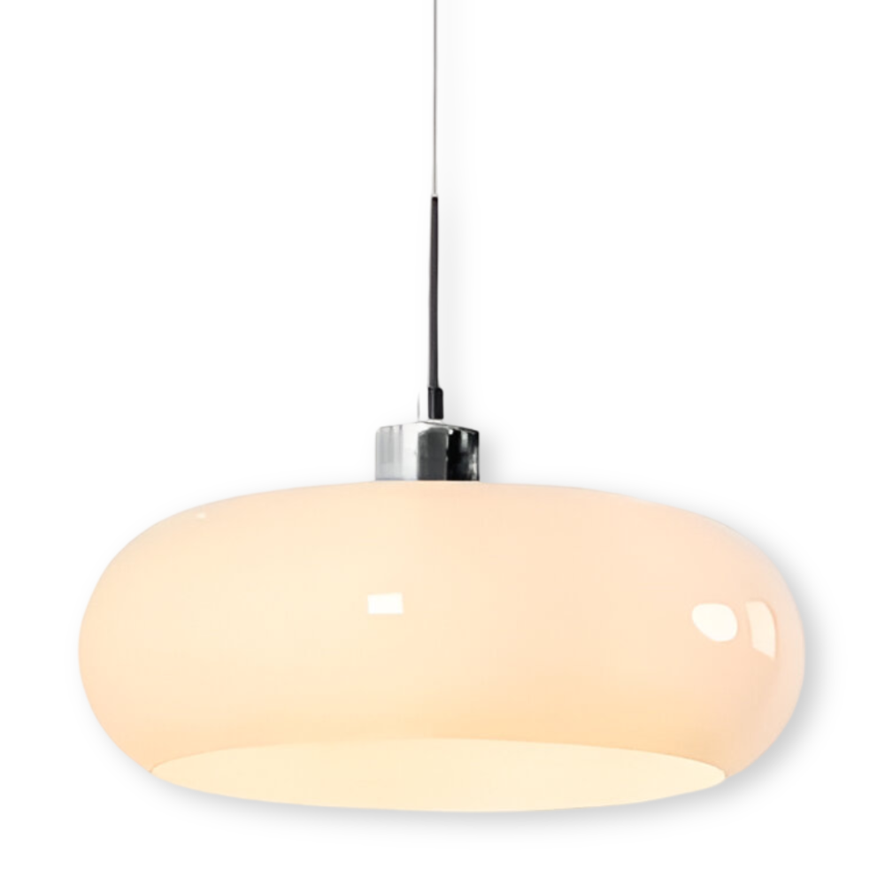 Royallure Glass Pendant Light, Modern Bauhaus Kitchen Pendant Lighting Fixture 0