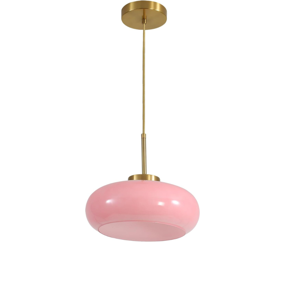 Royallure Glass Pendant Light, Modern Bauhaus Kitchen Pendant Lighting Fixture 10