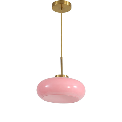 Royallure Glass Pendant Light, Modern Bauhaus Kitchen Pendant Lighting Fixture 10