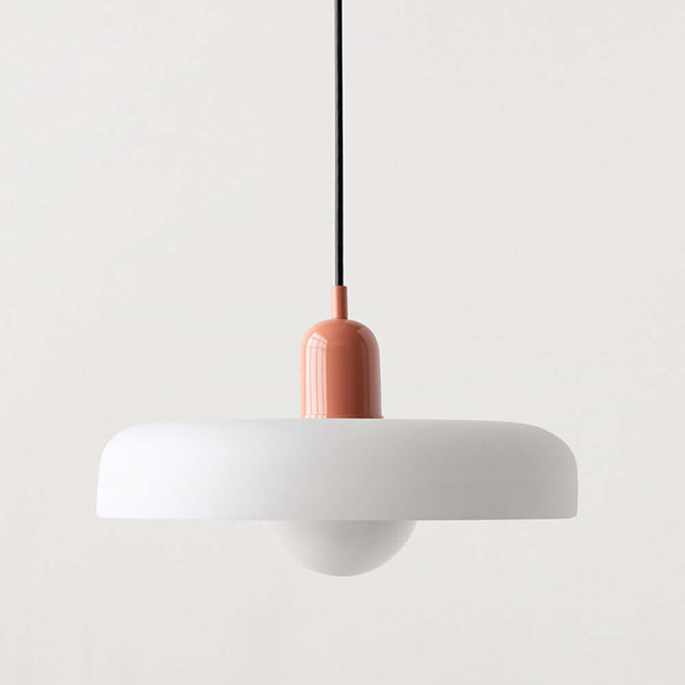Royallure Glass Pendant Light – Modern Bauhaus Kitchen Pendant Lighting with Colorful Glass and Adjustable Suspension 23
