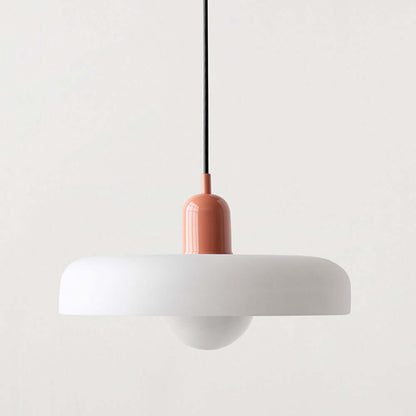 Royallure Glass Pendant Light – Modern Bauhaus Kitchen Pendant Lighting with Colorful Glass and Adjustable Suspension 23