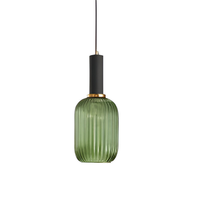 Royallure Glass Pendant Light, Nordic Retro Design for Kitchen Pendant Lighting, E27 Compatible 10