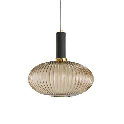 Royallure Glass Pendant Light, Nordic Retro Design for Kitchen Pendant Lighting, E27 Compatible 11