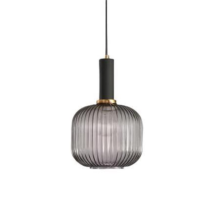 Royallure Glass Pendant Light, Nordic Retro Design for Kitchen Pendant Lighting, E27 Compatible 14