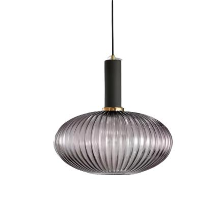 Royallure Glass Pendant Light, Nordic Retro Design for Kitchen Pendant Lighting, E27 Compatible 15