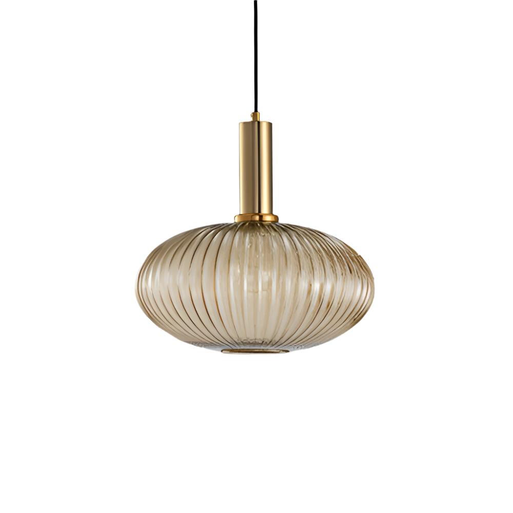 Royallure Glass Pendant Light, Nordic Retro Design for Kitchen Pendant Lighting, E27 Compatible 22