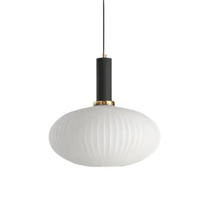 Royallure Glass Pendant Light, Nordic Retro Design for Kitchen Pendant Lighting, E27 Compatible 23