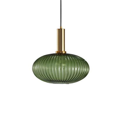 Royallure Glass Pendant Light, Nordic Retro Design for Kitchen Pendant Lighting, E27 Compatible 26