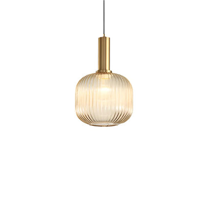 Royallure Glass Pendant Light, Nordic Retro Design for Kitchen Pendant Lighting, E27 Compatible 29