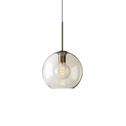 Royallure Glass Pendant Lighting with Brushed Gold Accents for Modern Kitchens 0