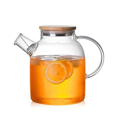 Royallure Glass Teapot with Infuser, Heat-Resistant Borosilicate, 1L-1.5L Capacity 6