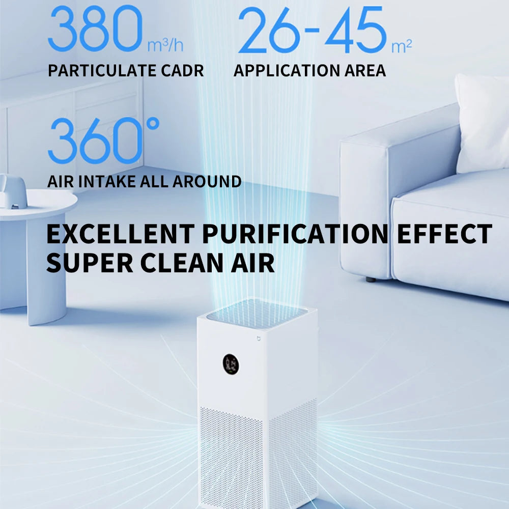 Royallure HEPA Air Purifier for Home, Smart 4-Layer Filtration, Low Noise, Compact Design 3
