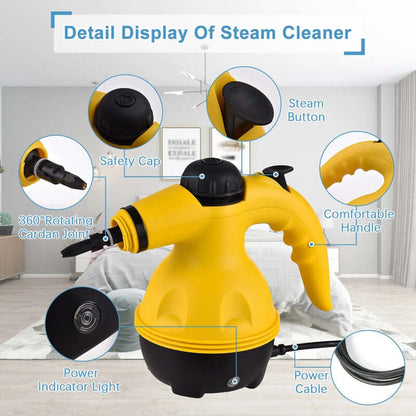 Royallure Handheld Steam Cleaner – Multi-Surface 150°C Powerful Cleaning Machine with 350ml Tank and Rapid Heat-Up 3