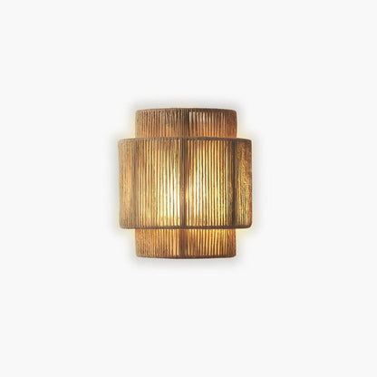 Royallure Handmade Rope Wall Sconce – Warm Ambient Wall Light for Cozy Living Spaces 3