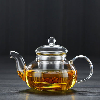 Royallure Heat-Resistant Borosilicate Glass Teapot for Perfect Brewing, 1.2L 10