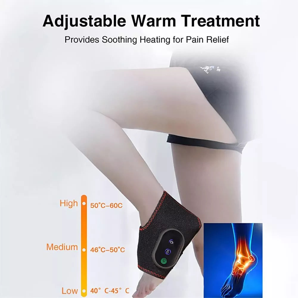 Royallure Heated Wireless Leg Massager with Air Compression – Best for Muscle Relief and Circulation, Ergonomic Wrap Design 4