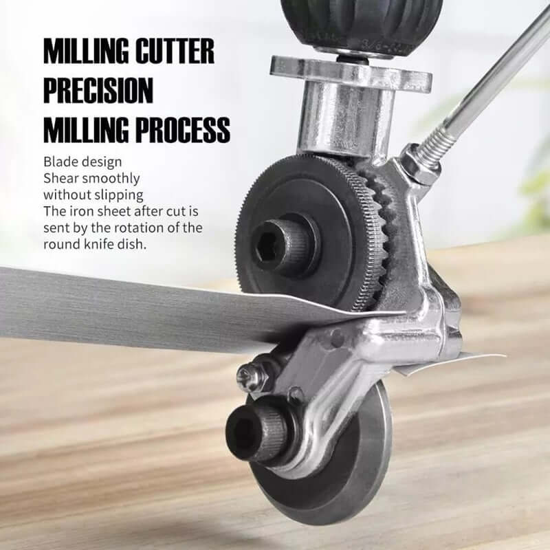 Royallure Heavy-Duty Metal Cutting Tool Adapter for Drill – Precision Metal Cutter Attachment for Stainless Steel and Aluminum 2