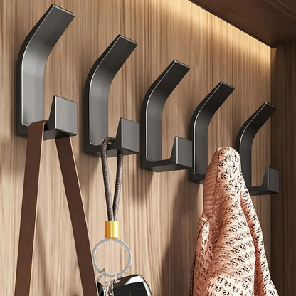 Royallure Heavy-Duty Self-Adhesive Wall Hooks for Coats - Waterproof 5-Pack 1
