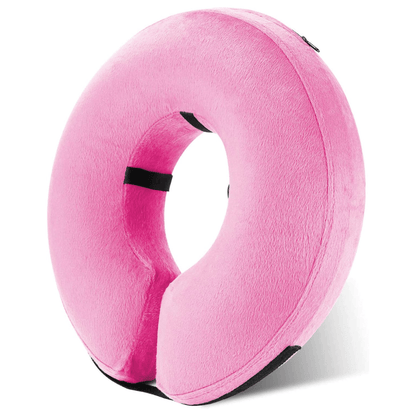 Royallure Inflatable Dog Cone Collar – Soft Recovery E Collar for All Pets, Adjustable Fit, Washable, Easy to Inflate 1