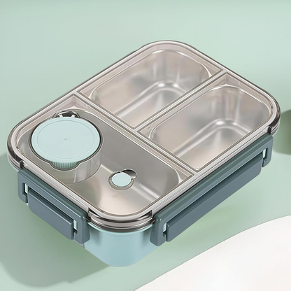 Royallure Insulated Lunch Box, Leakproof Stainless Steel Food Container with Multiple Compartments 1