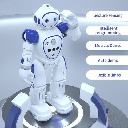 Royallure Intelligent Remote Control Dancing Robot Toy with Infrared Sensor – Interactive Pink and Blue Kids' Robot Toy 1