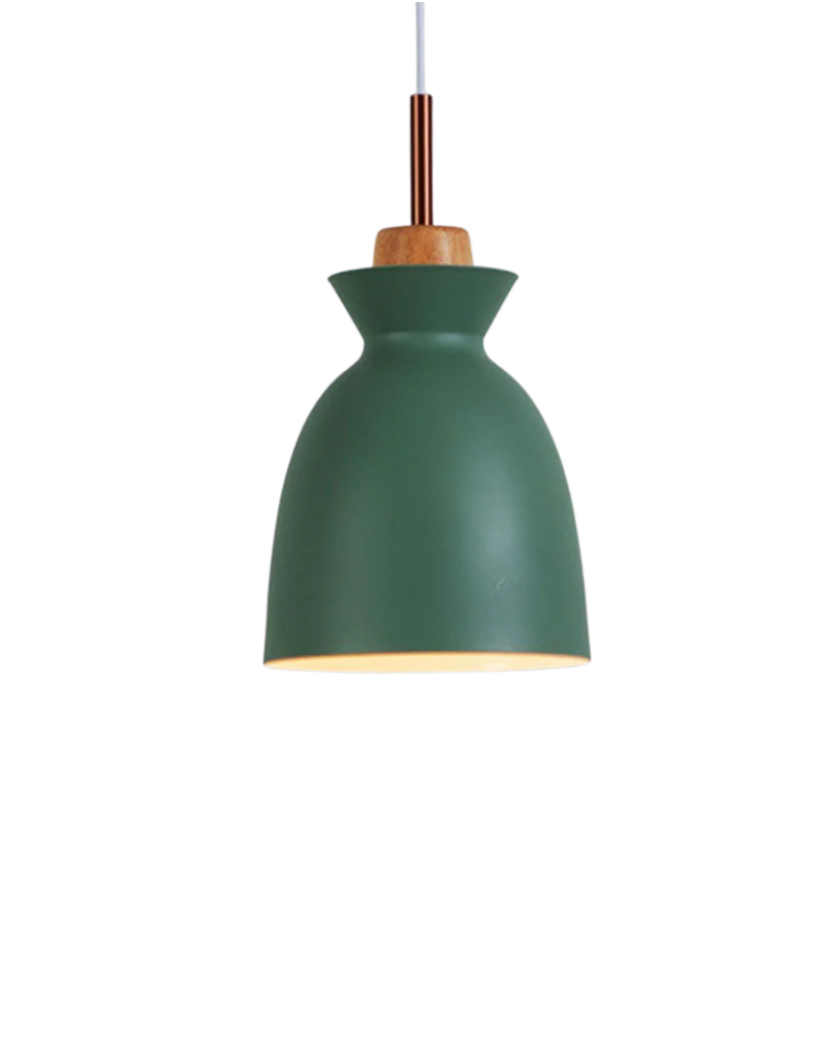 Royallure Kitchen Pendant Lighting - Modern Glass Pendant Light in Vibrant Colors 1