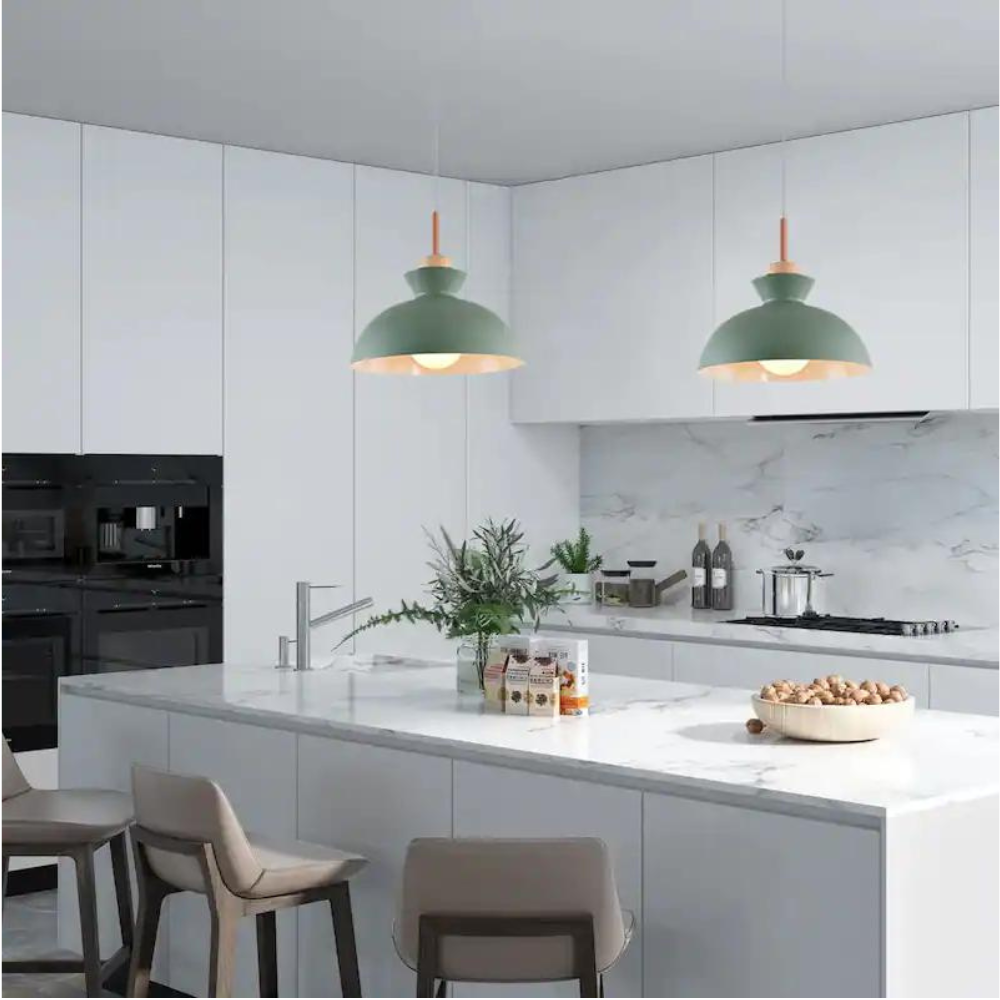 Royallure Kitchen Pendant Lighting - Modern Glass Pendant Light in Vibrant Colors 5