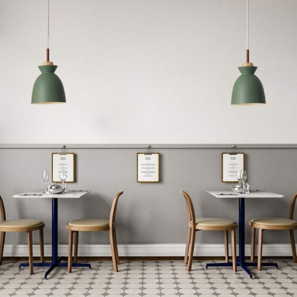 Royallure Kitchen Pendant Lighting - Modern Glass Pendant Light in Vibrant Colors 6