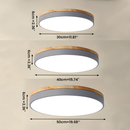 Royallure LED Ceiling Light Fixture, Modern Flush Mount Round Design for Living Room & Bedroom 2