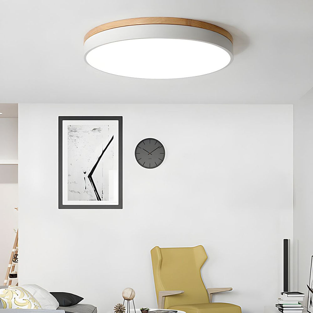 Royallure LED Ceiling Light Fixture, Modern Flush Mount Round Design for Living Room & Bedroom 8