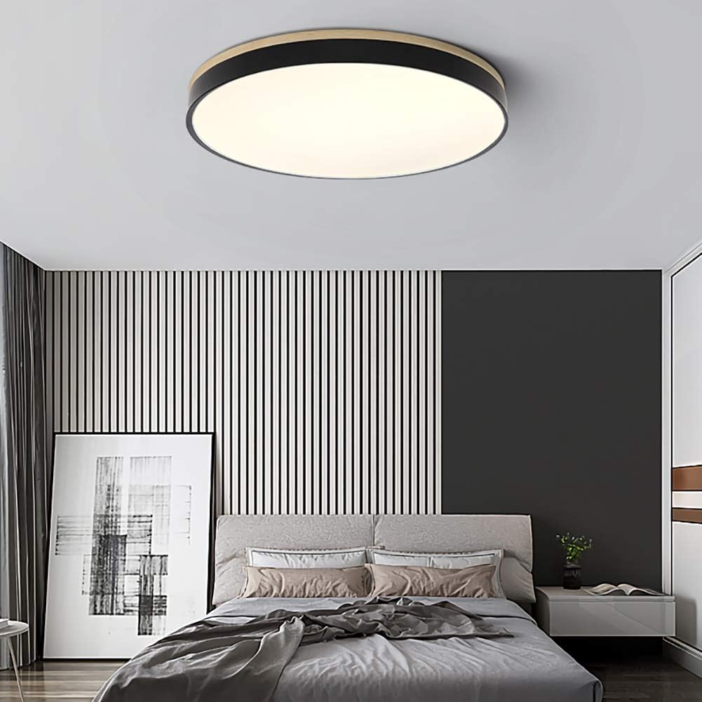 Royallure LED Ceiling Light Fixture, Modern Flush Mount Round Design for Living Room & Bedroom 9
