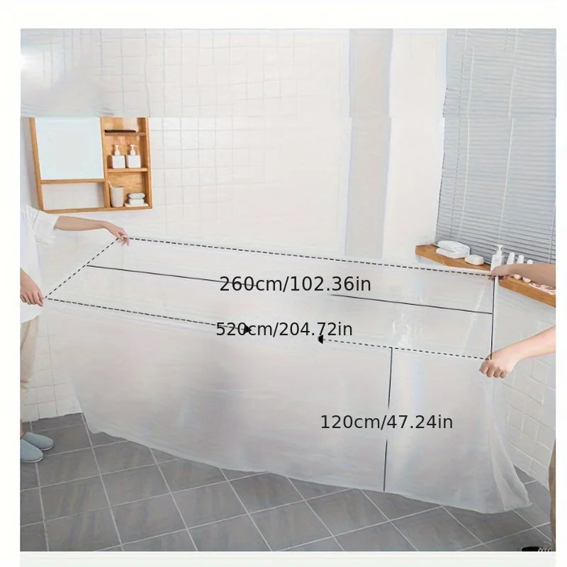 Royallure Large Disposable Tub Liner – 102 x 47 Inches, Hygienic Protection for Salons and Homes 1