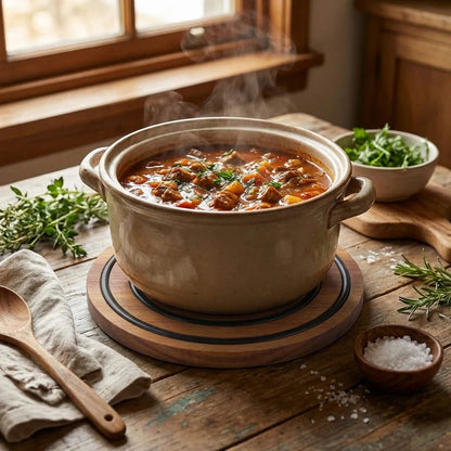 Royallure Magnetic Wooden Trivet Set - Heat-Resistant Acacia Wood with Non-Slip Grip 4