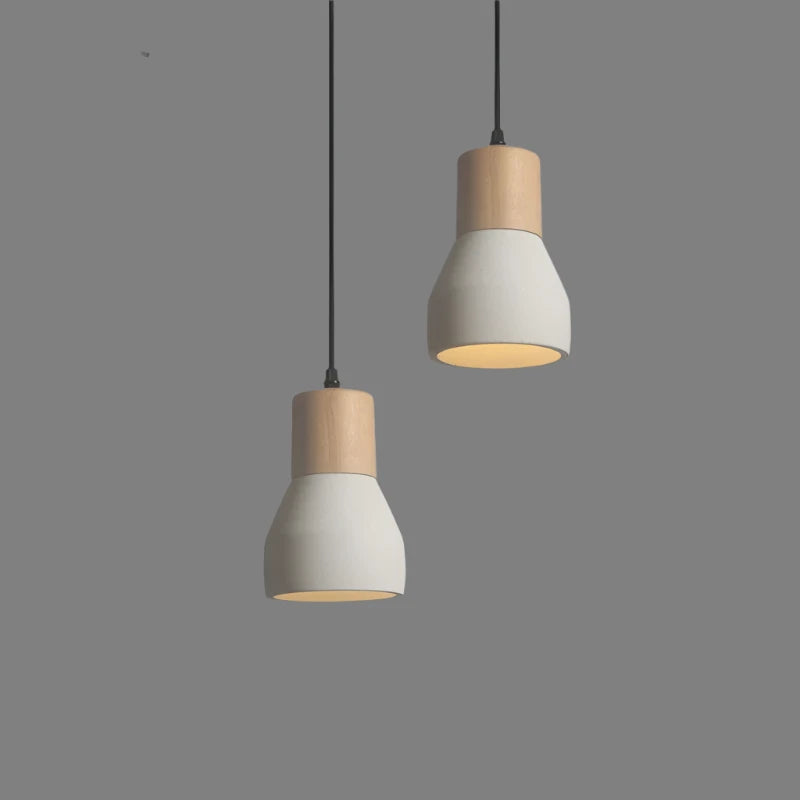 Royallure Minimalist Cement Pendant Light for Modern Kitchen and Dining Spaces 2
