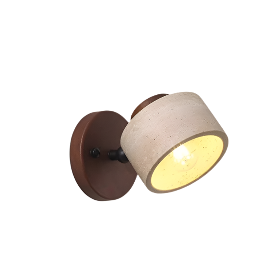 Royallure Minimalist Travertine Stone Wall Sconce Light for Ambient Illumination 0