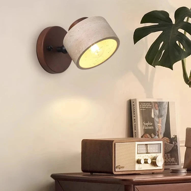 Royallure Minimalist Travertine Stone Wall Sconce Light for Ambient Illumination 3