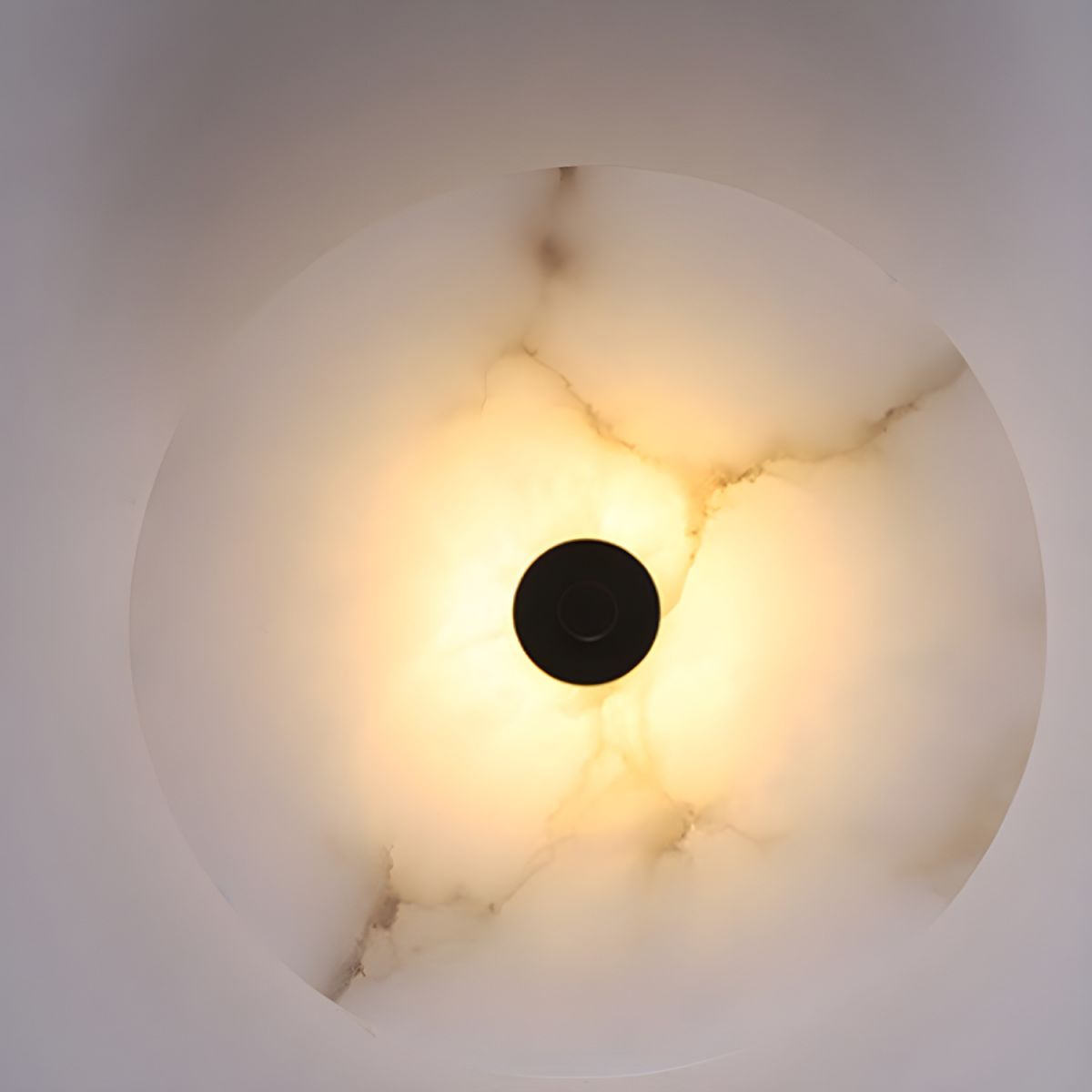 Royallure Modern Alabaster Wall Sconce Light with LED Illumination, 3000K Warm Light 10