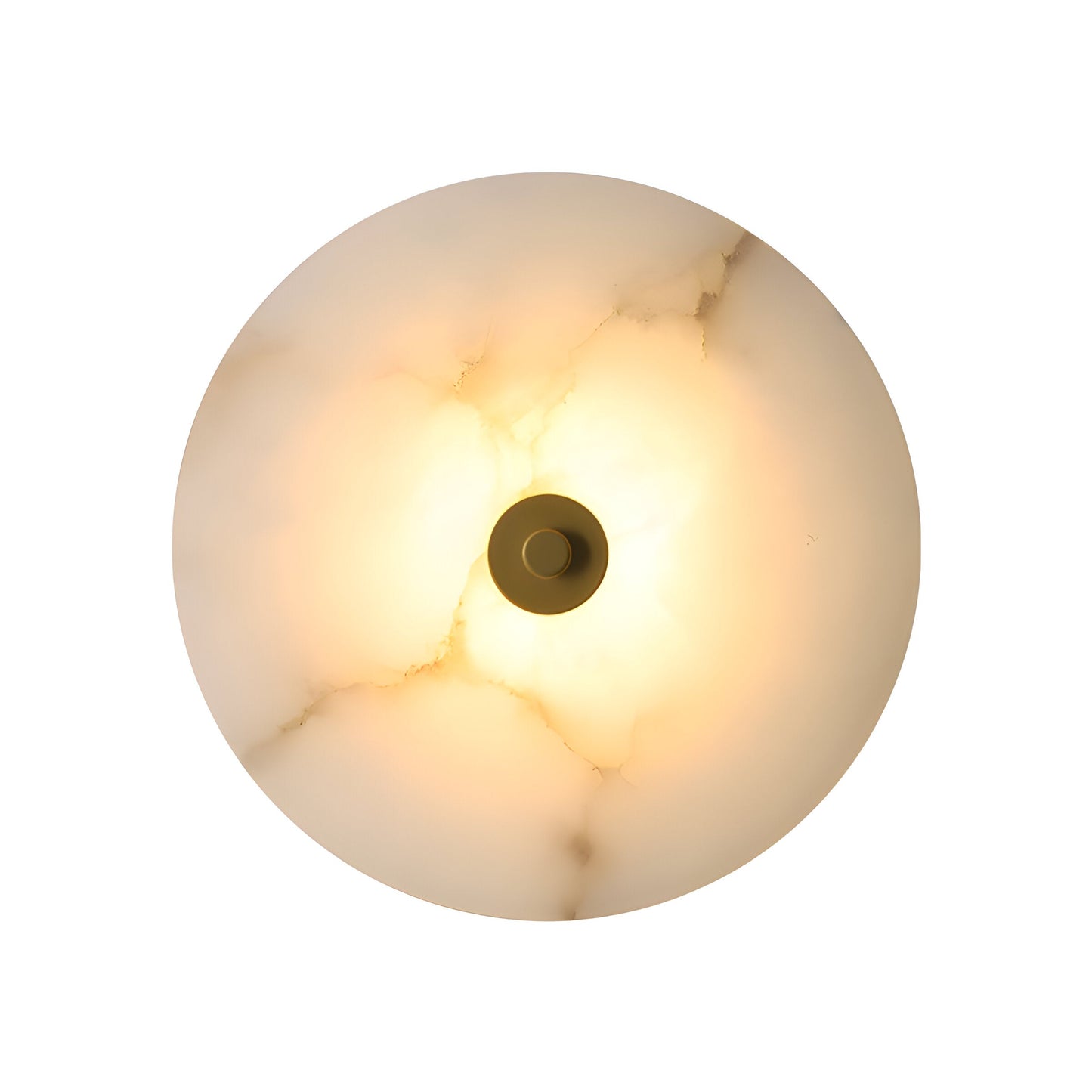 Royallure Modern Alabaster Wall Sconce Light with LED Illumination, 3000K Warm Light 6