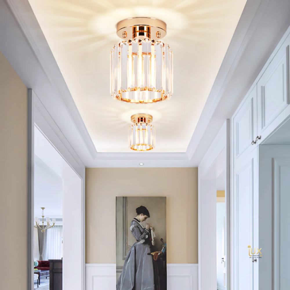 Royallure Modern Black Flush Mount Ceiling Light for Contemporary Interiors 6