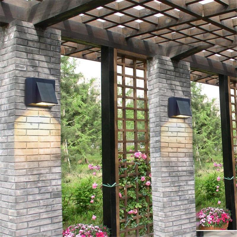 Royallure Modern Black Metal Outdoor Wall Lamp, IP65 Waterproof Exterior Sconce 5