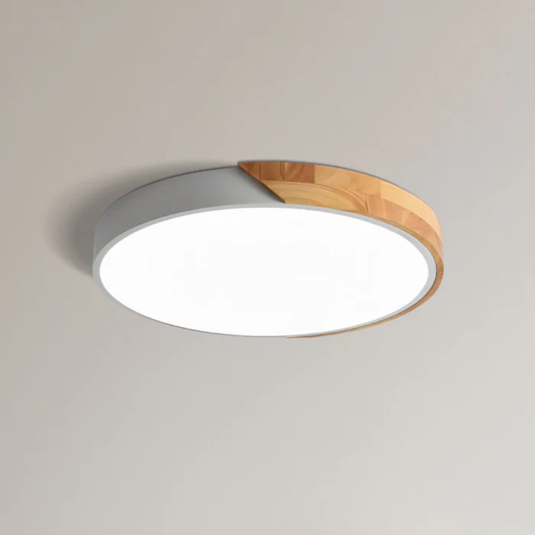 Royallure Modern Flush Mount Ceiling Light, Round LED Fixture for Elegant Spaces 12