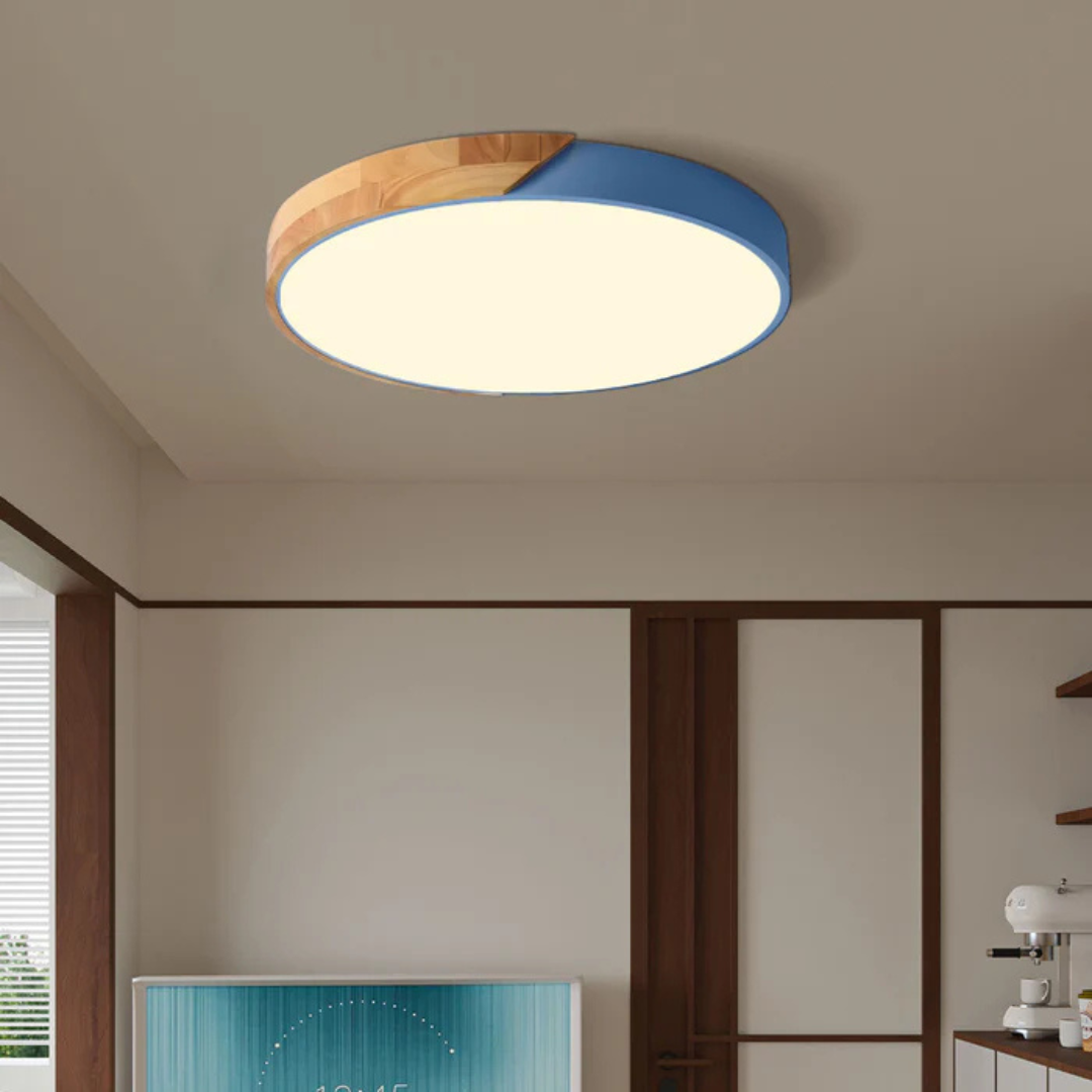 Royallure Modern Flush Mount Ceiling Light, Round LED Fixture for Elegant Spaces 3